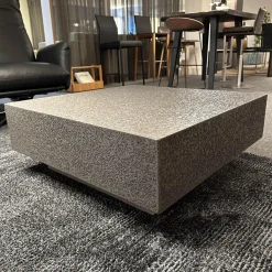 Of-Stone Couchtische|Couchtisch MDF Betonoptik Grau