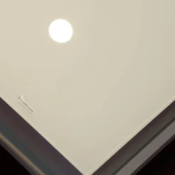 Vierhaus Couchtische|Couchtisch S1080 WSW Weiß RAL 9010 mit Verstellbarer Platte