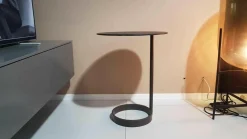 Jori Couchtische|Couchtisch Sposa Tischplatte Leder Lipano Fondente