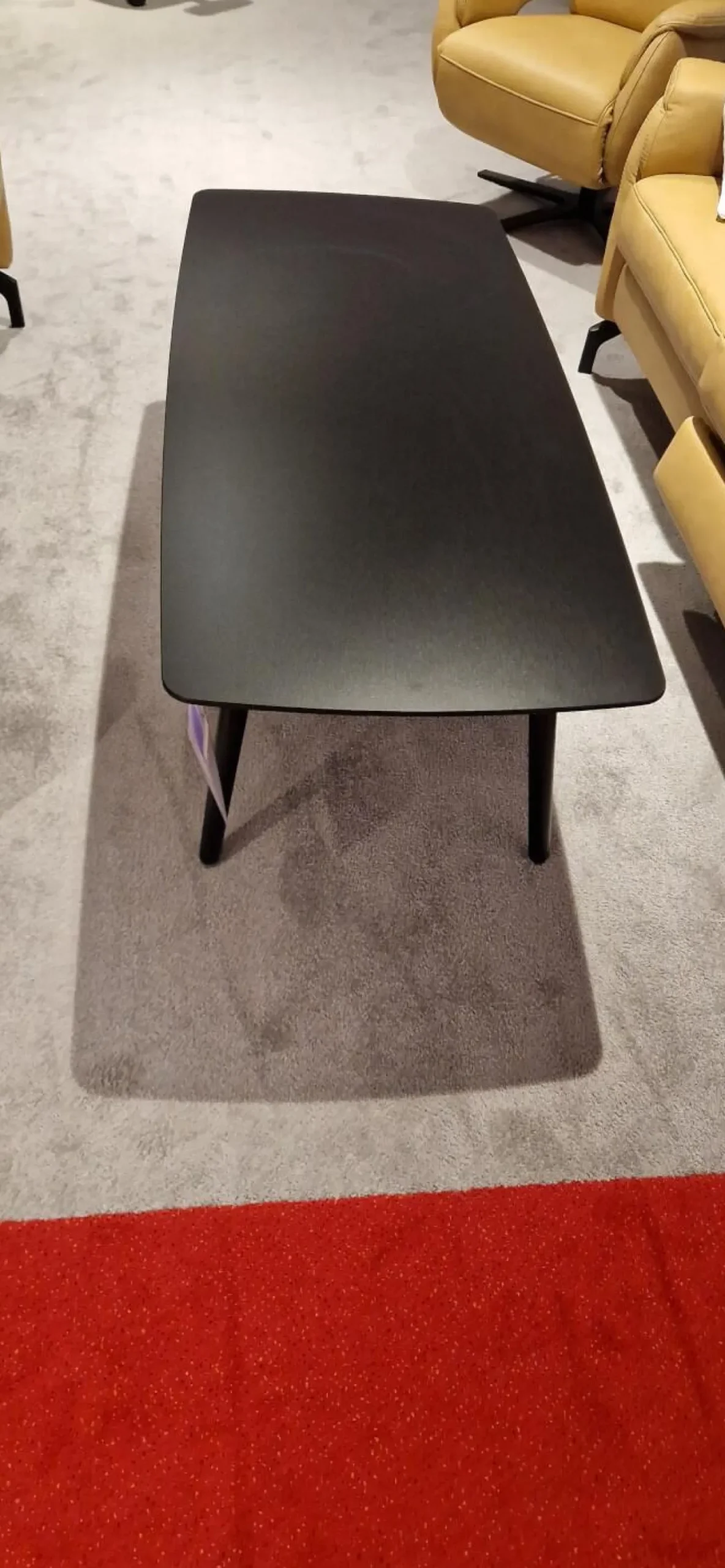 Stressless Couchtische|Couchtisch Style Platte Black Schwarz Bein 05 Schwarz Holz Furniert Und Lackiert