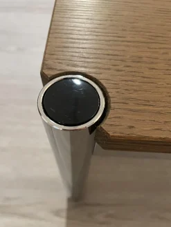 USM Haller Couchtische|Couchtisch USM-Haller Eiche Braun Geölt 75x75