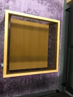 Decker Couchtische|Couchtisch Venta In Eiche Massiv Bianco Geölt Mit Bronzeglanseinlage Und Holzablageplatte In Tischlerplatte Furniert