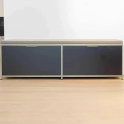 Ligne Roset Kommoden & Sideboards|Dielenmöbel Dita Schwarz Stoff Steelcut Trio 3 176