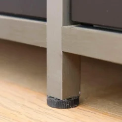 Ligne Roset Kommoden & Sideboards|Dielenmöbel Dita Schwarz Stoff Steelcut Trio 3 176