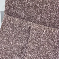 Activineo Relaxsessel|Drehsessel Boss Mit Hocker Stoff Oasis 205 Cabarnet Kreuzdrehfuß Metall Schwarz