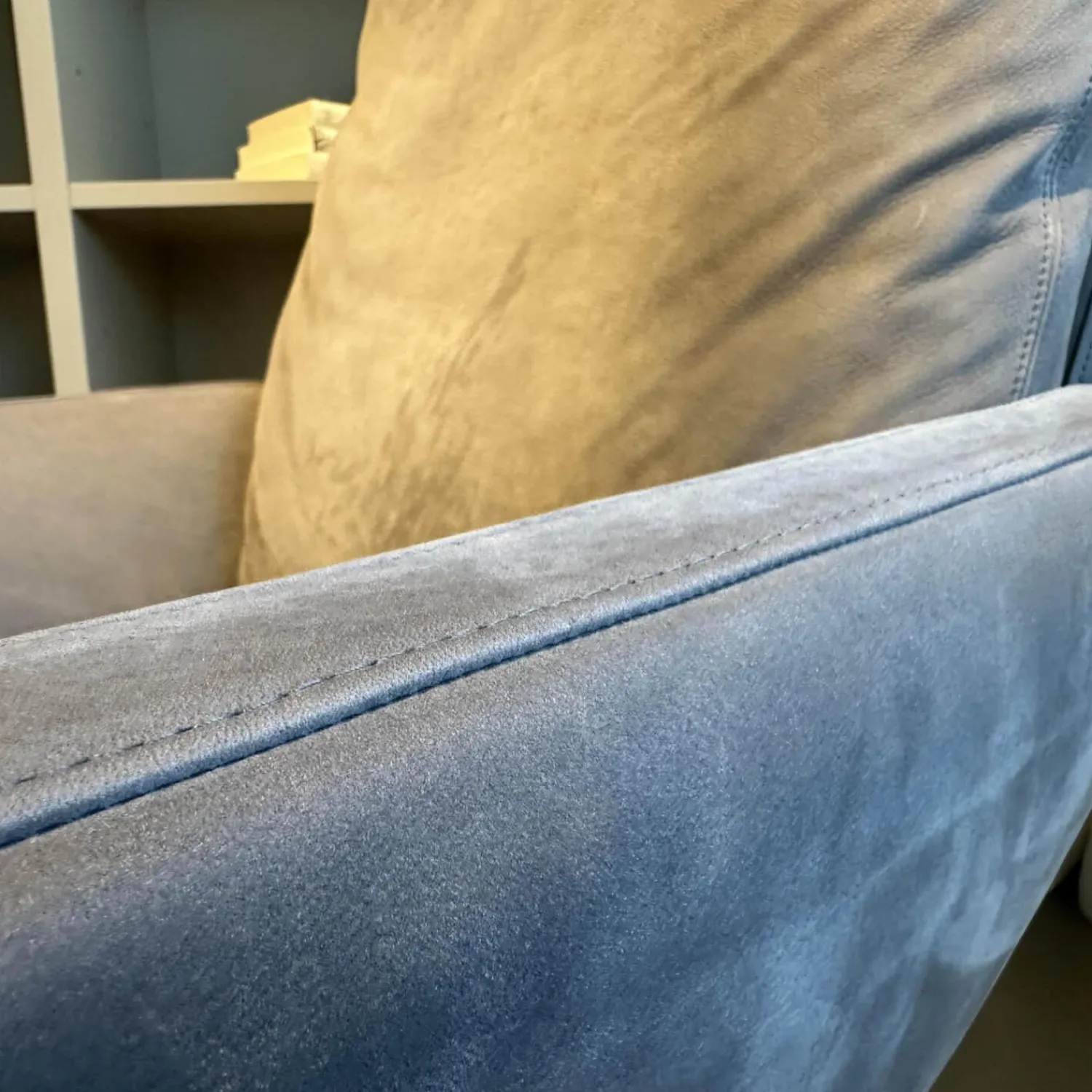 COR Relaxsessel|Drehsessel dia Hoch Leder 681 Graphit Grau Gestell Feinstruktur Schwarz Lackiert Mit Hocker