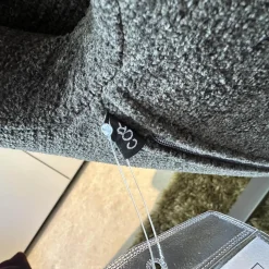 COR Relaxsessel|Drehsessel dia Stoff 8144 Braun-Grün Gestell F01 Schwarzbraun