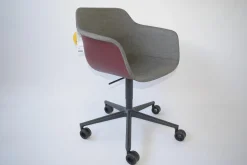 Brunner Bürostühle|Einzelstühle|Drehsessel Crona Light Touch 6312/TA Stoff Remix 3 152 Grau Schale Polypropylen Black Cherry Gestell Beschichtet Lava