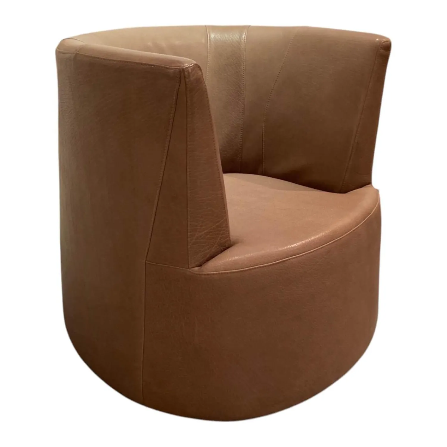 Brühl Relaxsessel|Drehsessel Powder Leder Olivia 6181 0020 Braun