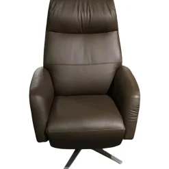 Stressless Relaxsessel|Drehsessel Scott Sirius Leder Paloma 094 Chestnut 88 Braun Gestell Aluminium