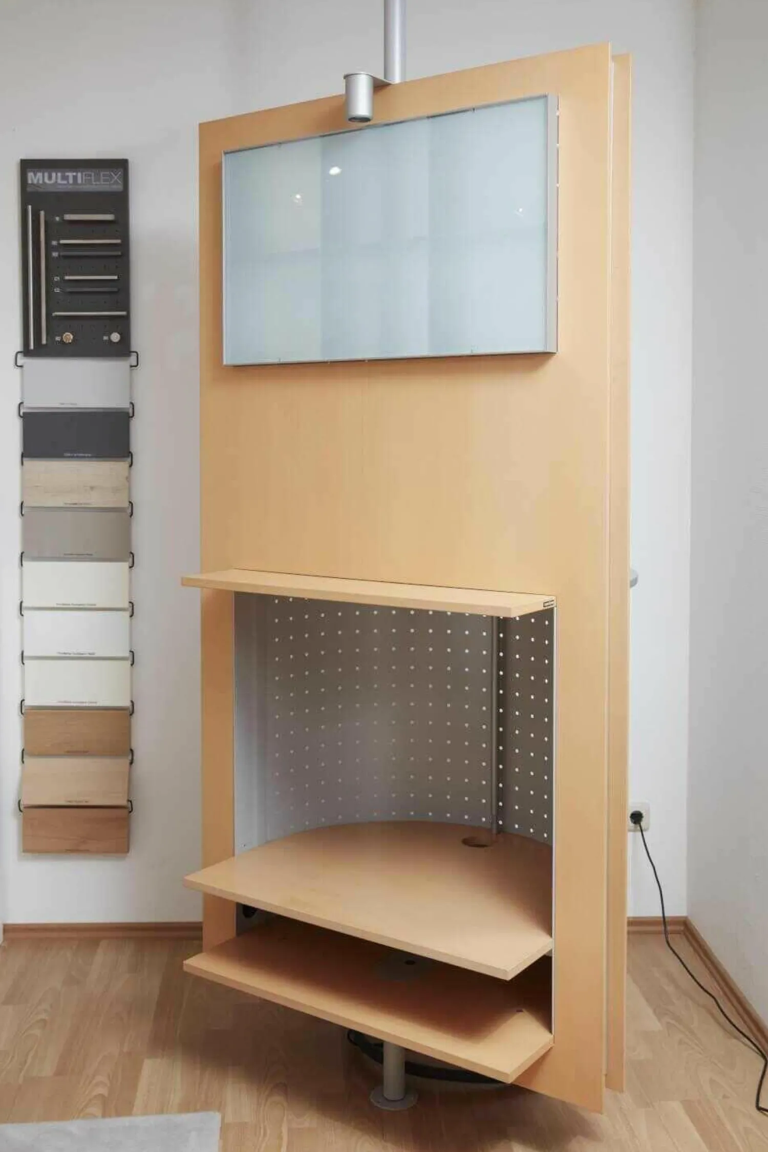 Interlübke Kommoden & Sideboards|Drehsäule Duo-Center 71 Buche Alu