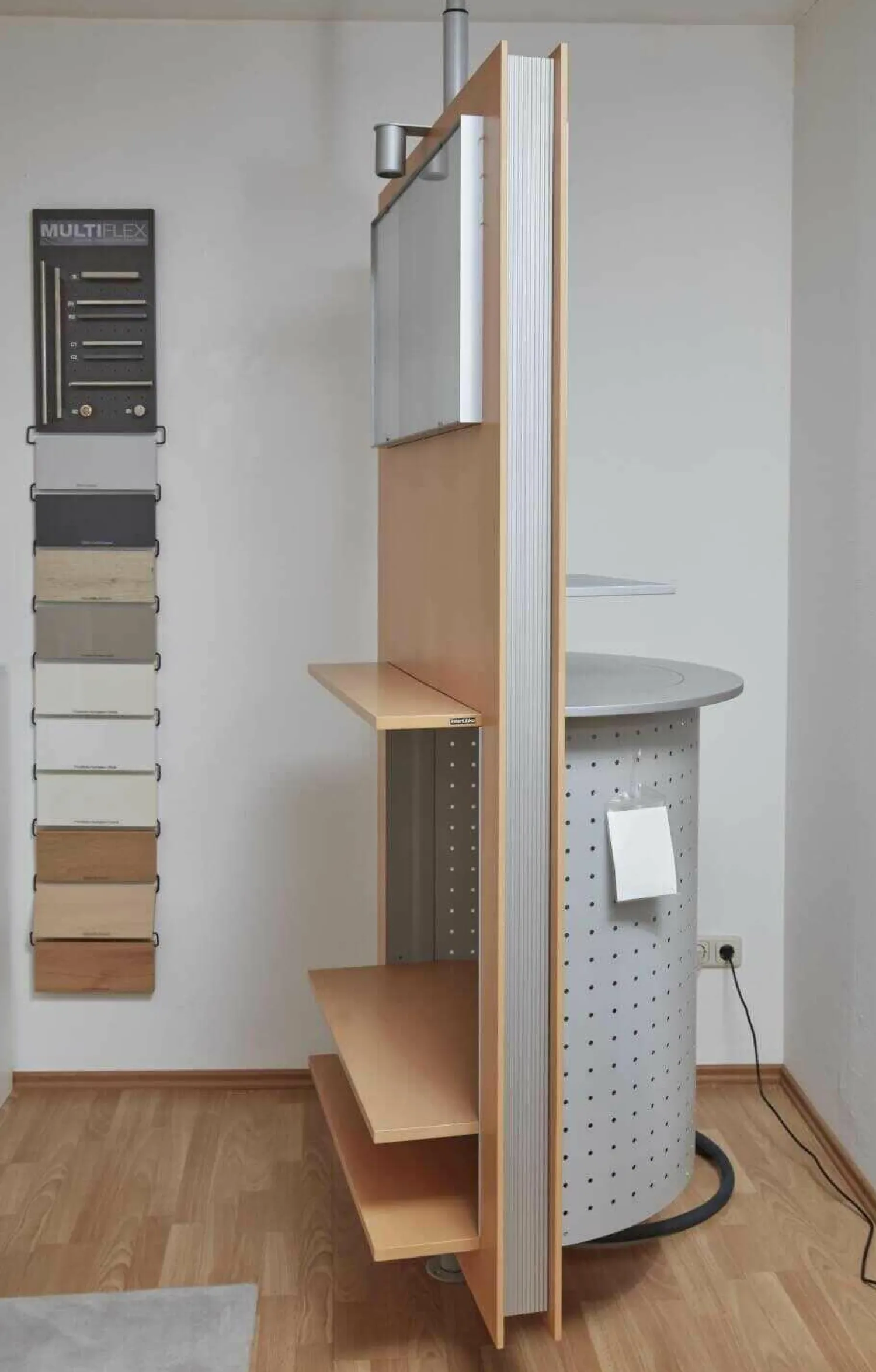 Interlübke Kommoden & Sideboards|Drehsäule Duo-Center 71 Buche Alu