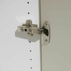 Disselkamp Kleiderschränke|Drehtüreneckkombination Mondo Amado Lack Weiß Lack Sand mit Spiegel