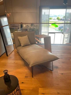 Jess Daybeds & Recamieren|Earl Lounge Liege Leder Aurula Nordic Blue Blau