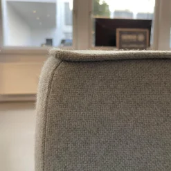 COR Bänke|Eckbank Mell Stoff Hellblau Metallgestell Verchromt, Stoff 9705 - hellblau