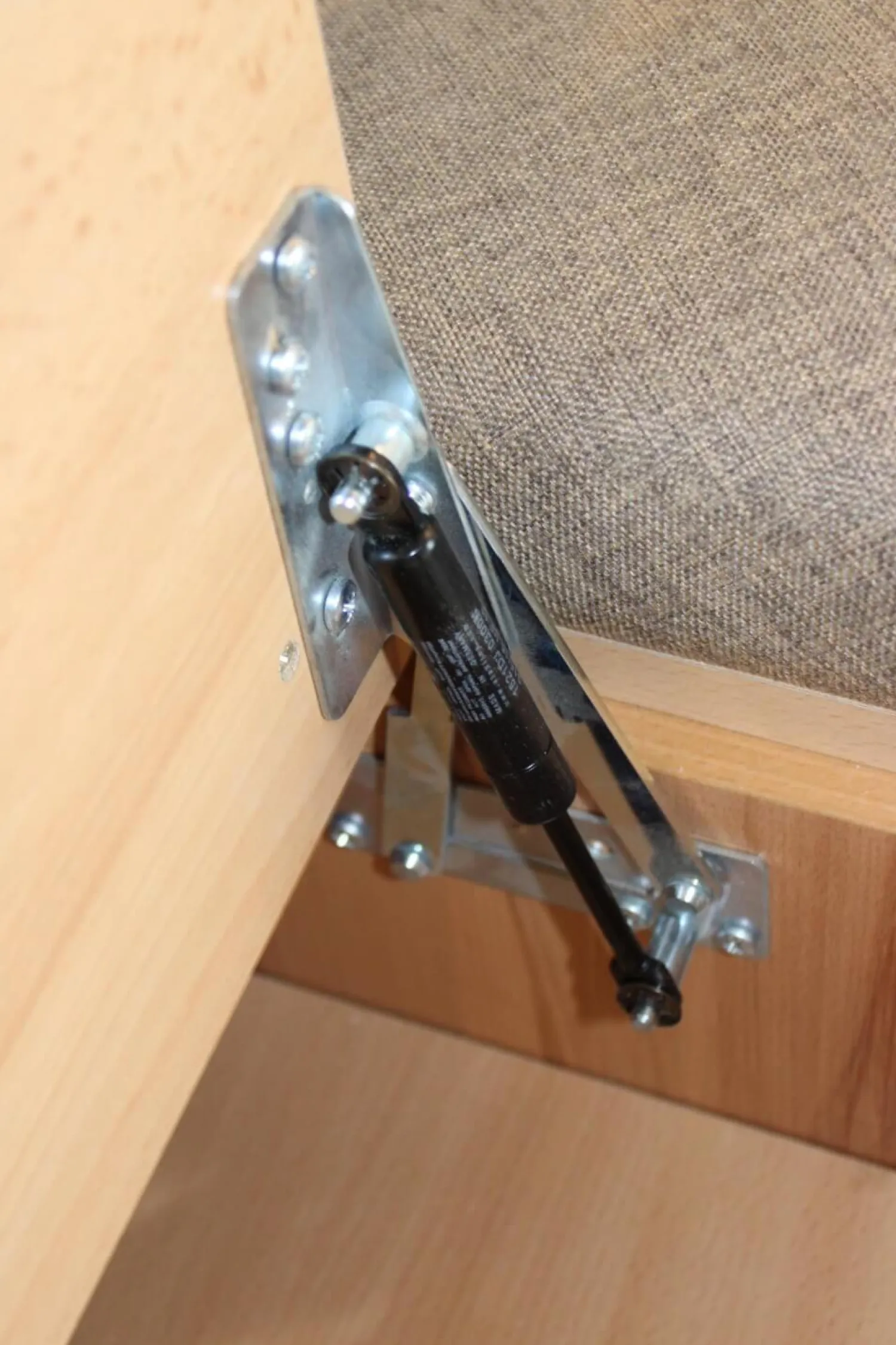 Schösswender Essgruppen|Eckbankgruppe Stoff Happ Uni Beige Karo Türkis Kernbuche Natur Tisch 2 Stühle Eckbank