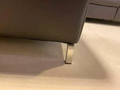 himolla Ecksofas|Ecksofa 1510 Leder Longlife Caffee 2 Sitze elektrisch verstellbar