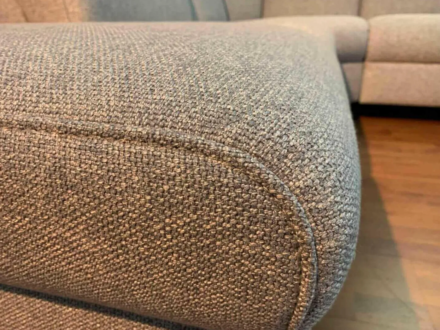 himolla Ecksofas|Ecksofa 1061 Stoff 14 Bodflu8 Gletscher Superlastic Med Fuß 68 Bronze