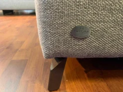 himolla Ecksofas|Ecksofa 1061 Stoff 14 Bodflu8 Gletscher Superlastic Med Fuß 68 Bronze