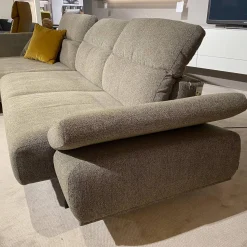 W. Schillig Ecksofas|Ecksofa 24405 Stoff 3 Pepper S2298 Grau