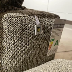 W. Schillig Ecksofas|Ecksofa 24405 Stoff 3 Pepper S2298 Grau