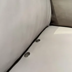 Erpo Ecksofas|Ecksofa 05550001 XC Leder Touch J Stone Beige Fuß Aluminium