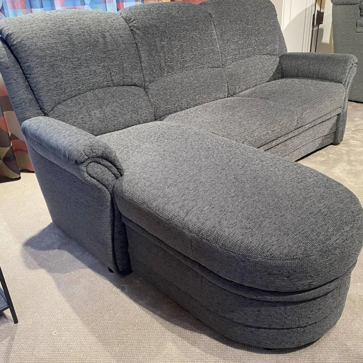 Arco Ecksofas|Ecksofa Aachen Stoff Q2 Uni Stein Grau