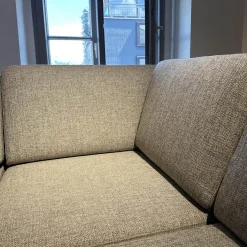 Brühl Ecksofas|Ecksofa Alba Bezug Stoff 2480 45 Grau Abziehbar Winkelfuß Verchromt Glänzend Mit Klappbarem Armteil