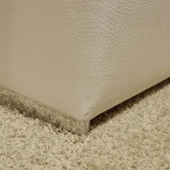 Brühl Ecksofas|3-Sitzer-Sofas|Ecksofa Alba Leder Volume 5622 44 Weiß Mit Kopfstütze