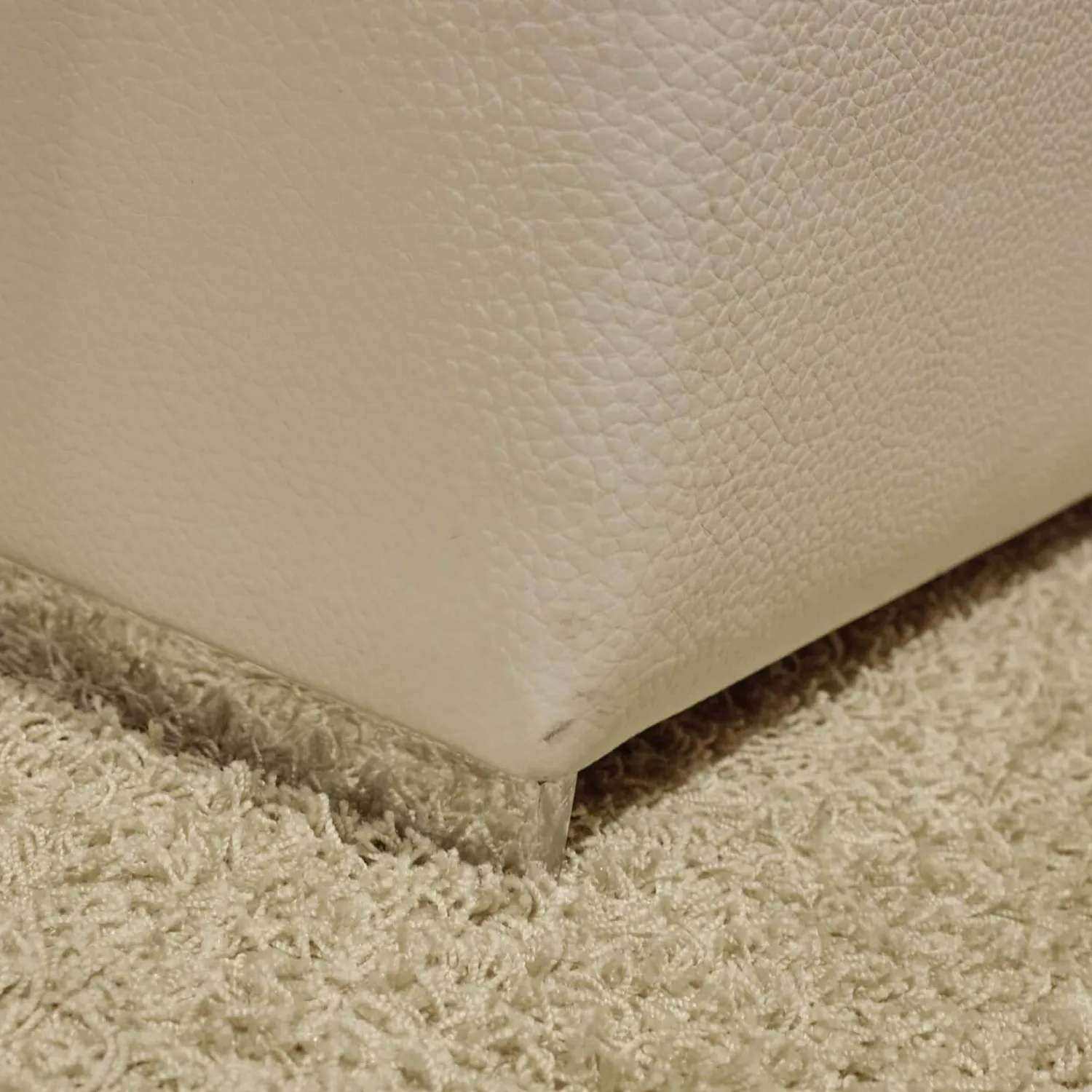 Brühl Ecksofas|3-Sitzer-Sofas|Ecksofa Alba Leder Volume 5622 44 Weiß Mit Kopfstütze