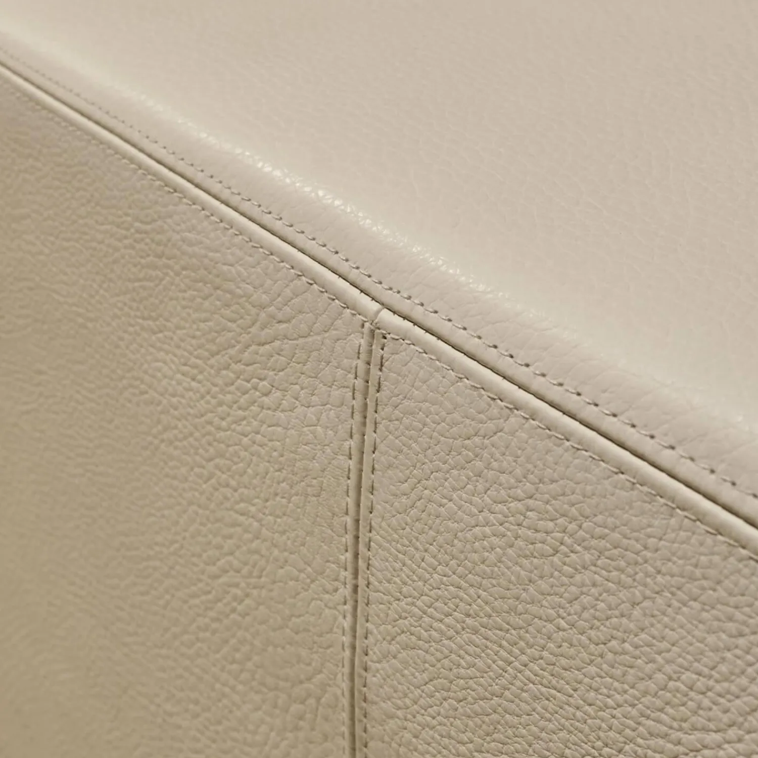 Brühl Ecksofas|3-Sitzer-Sofas|Ecksofa Alba Leder Volume 5622 44 Weiß Mit Kopfstütze