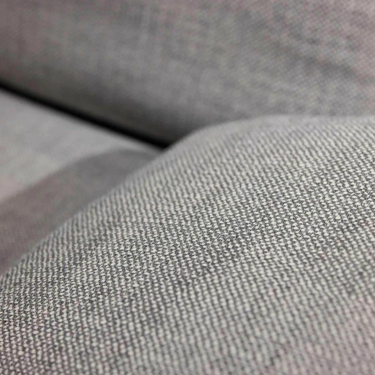 Violetta Ecksofas|Ecksofa Andria Stoff Kairo 90 Grau Eiche Dunkel Geräuchert Mit Holzablage