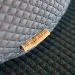 Montis Ecksofas|Ecksofa Aztec 2,5-Sitzer Stoff Kvadrat Mosaic 972 Blaugrün