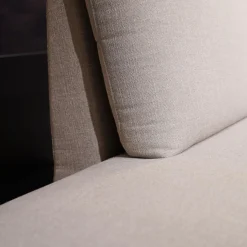 Rolf Benz Ecksofas|Ecksofa Cara Bezug Stoff 14.162 Steingrau Fuß Kufe Stahl Schwarz Ablage Eiche Furniert Mit Verstellbarem Rücken