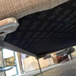 B&B Italia Ecksofas|Ecksofa Charles Stoff Esopo 2522151 Hellgrau Füße Aluminium Poliert mit Kissen