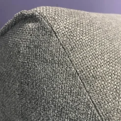 DFM Ecksofas|Ecksofa Diego Stoff Remi 158 Niagara Grau Inklusive Holzablage