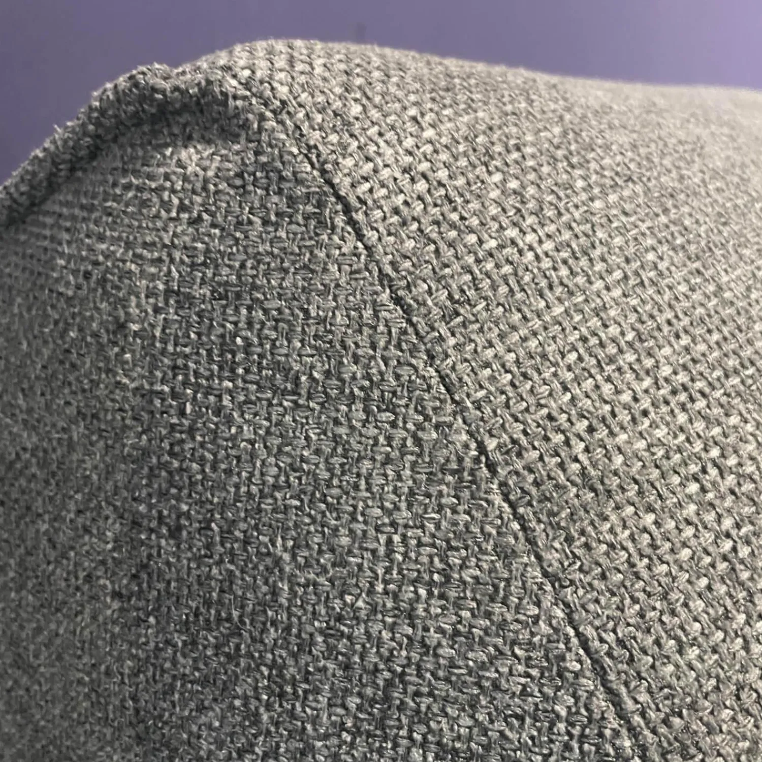 DFM Ecksofas|Ecksofa Diego Stoff Remi 158 Niagara Grau Inklusive Holzablage