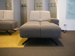 WK Wohnen Polstergruppen|Ecksofa Garnitur WK 515 Joker Stoff Cosmo Anthrazit Light Mit 360 Grad Verstellbarer Rückenkissen