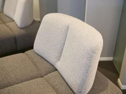 WK Wohnen Polstergruppen|Ecksofa Garnitur WK 515 Joker Stoff Cosmo Anthrazit Light Mit 360 Grad Verstellbarer Rückenkissen