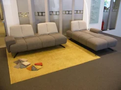 WK Wohnen Polstergruppen|Ecksofa Garnitur WK 515 Joker Stoff Cosmo Anthrazit Light Mit 360 Grad Verstellbarer Rückenkissen