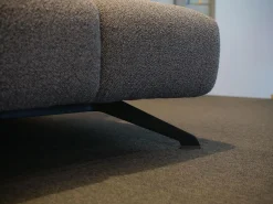 WK Wohnen Polstergruppen|Ecksofa Garnitur WK 515 Joker Stoff Cosmo Anthrazit Light Mit 360 Grad Verstellbarer Rückenkissen