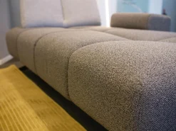 WK Wohnen Polstergruppen|Ecksofa Garnitur WK 515 Joker Stoff Cosmo Anthrazit Light Mit 360 Grad Verstellbarer Rückenkissen