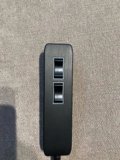 Natura Ecksofas|Ecksofa Jacksonville Stoff Yelda Taupe Beige Füße Massivholz Geölt