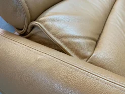 Stressless Ecksofas|Ecksofa Modell Emily iLeder Cori Farbe Caramel Metall Armlehne Chrom mit Power Funktionen