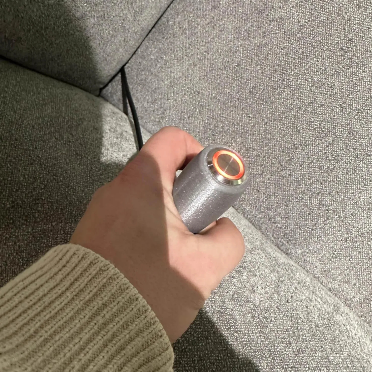 Arco Ecksofas|Ecksofa Neapel Stoff 5802 084 Quarz Hellgrau Federkern Füße Metall Mit Dekokissen