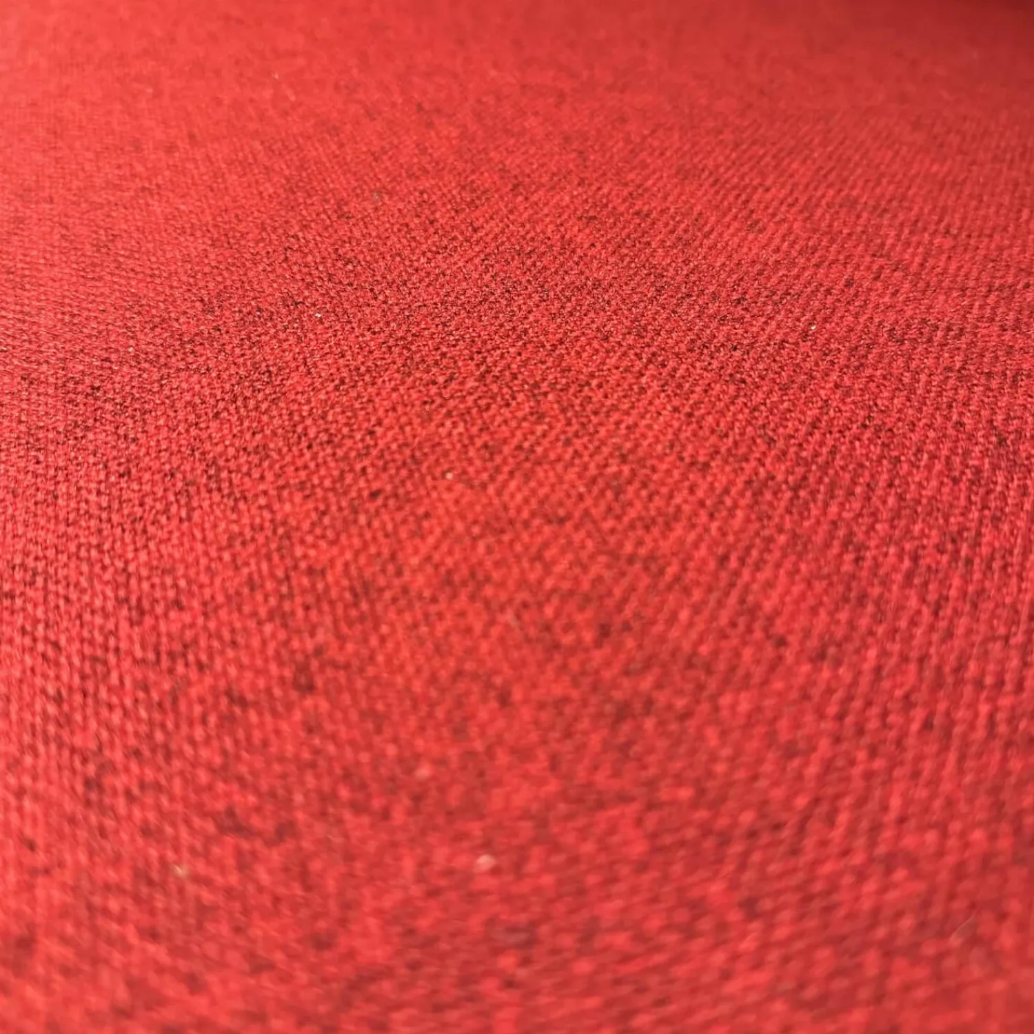 Leolux Ecksofas|Ecksofa Pode Insert Stoff Tonica 611 Rot Füße Aluminium Chrom