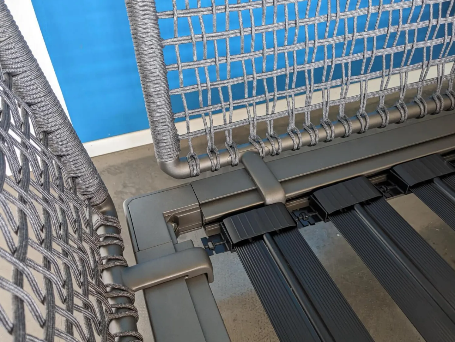 B&B Italia Ecksofas|Ecksofa Ribes Outdoor Stoff Elisir Nature mit 7 Kissen