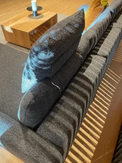 Bielefelder Werkstätten Ecksofas|Ecksofa Spirit Stoff Prince BW-1781-191Anthrazit Metallfuß Matt Schwarz