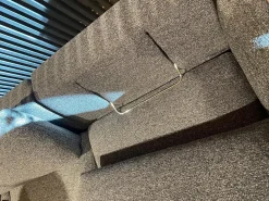 Bielefelder Werkstätten Ecksofas|Ecksofa Spirit Stoff Prince BW-1781-191Anthrazit Metallfuß Matt Schwarz