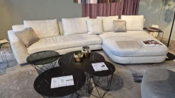 Walter Knoll Ecksofas|Ecksofa Tama Living Stoff 28 Pearl Beige